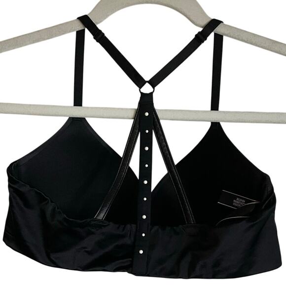Victoria’s Secret So Obsessed Push Up Bra Front Close Racerback Pearls Sz 34C - Picture 2 of 11